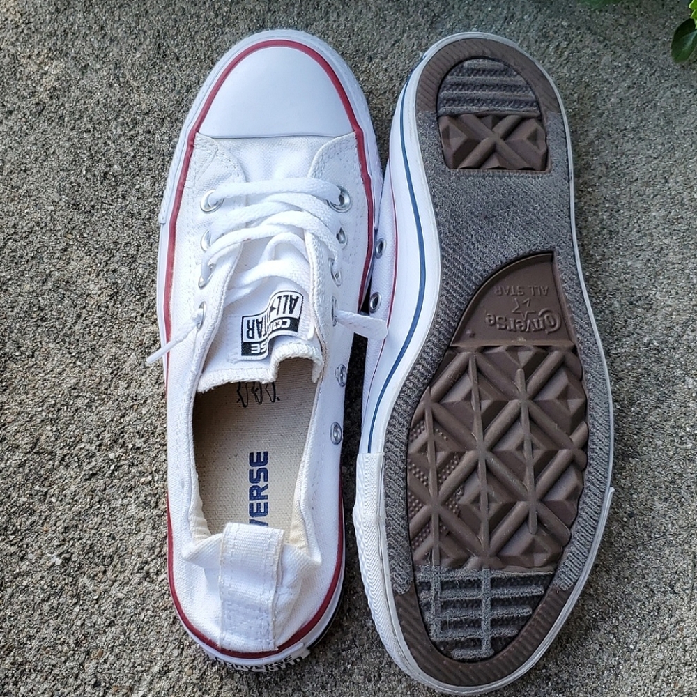 White Converse Shoreline - Picture 4 of 4